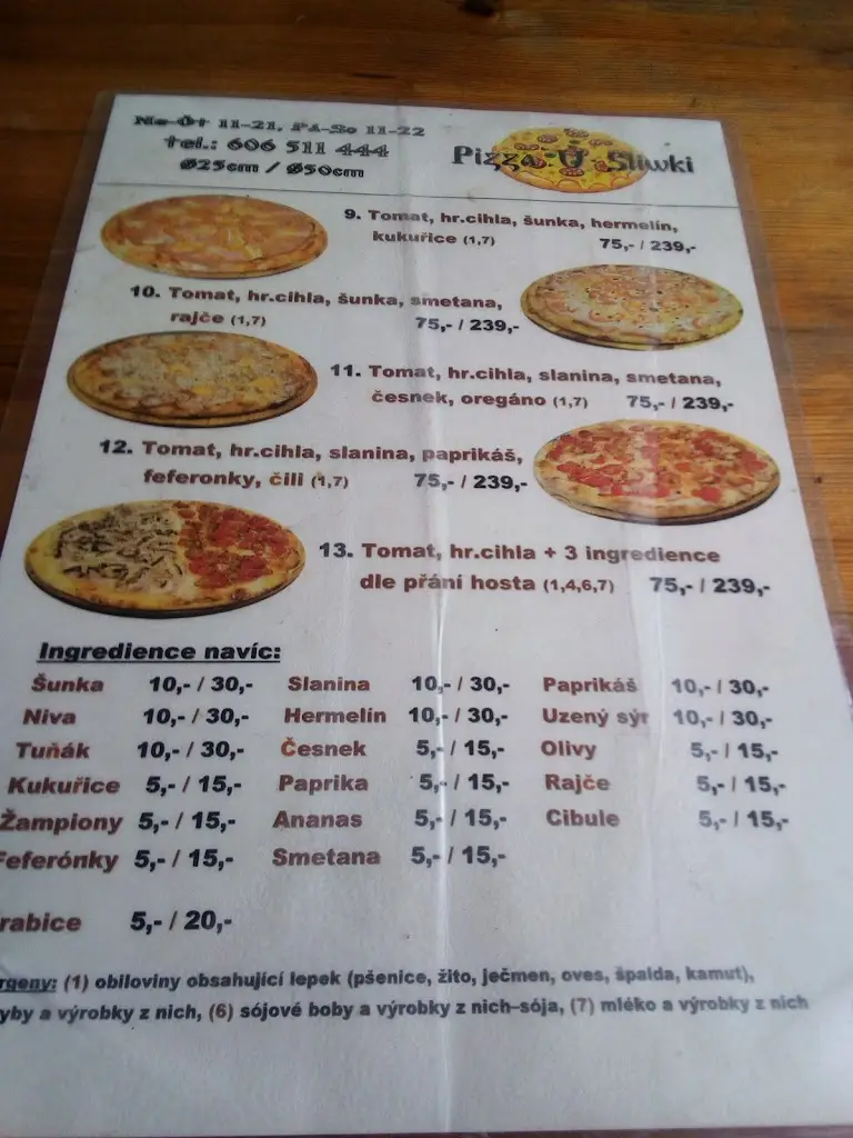 Menu_Hospoda U Sliwki_Třinec_image_2