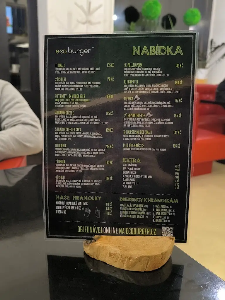 Menu_Eco burger | jedinečná fastfood burgrárna v Třinci_Třinec_image_4