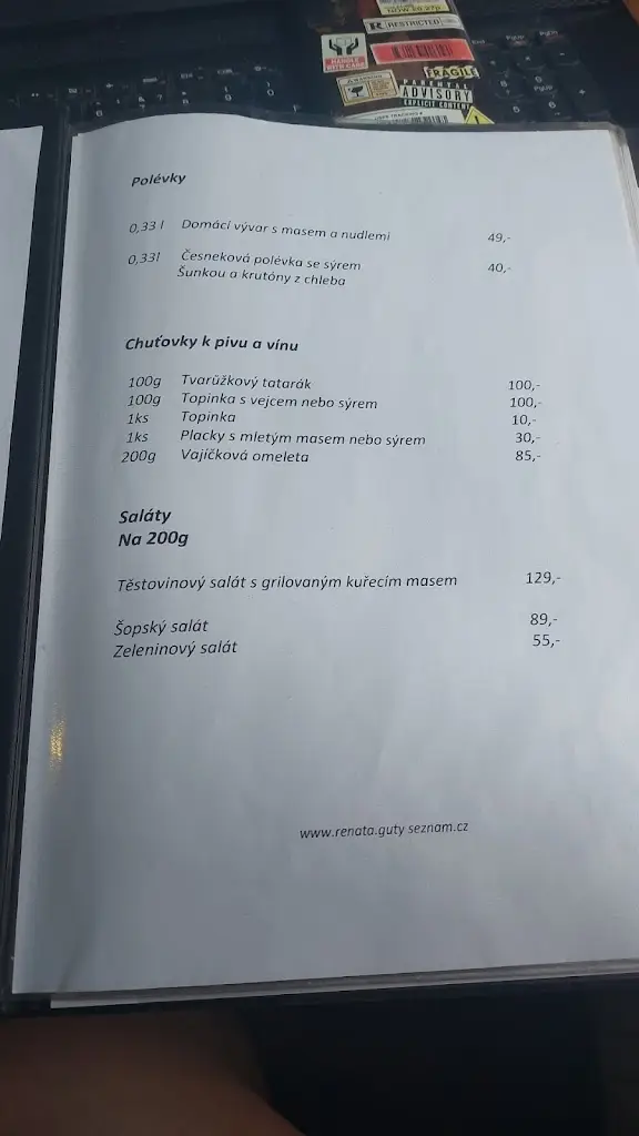 Menu_Gutská Bašta_Třinec_image_4