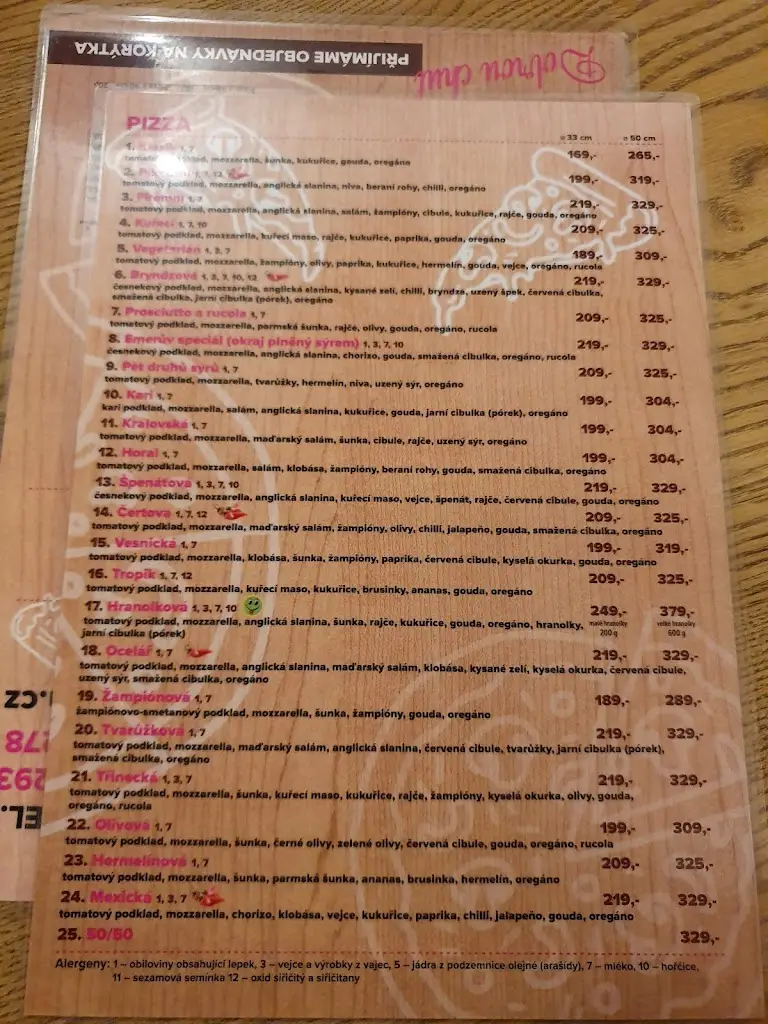 Menu_U Emera_Třinec_image_1