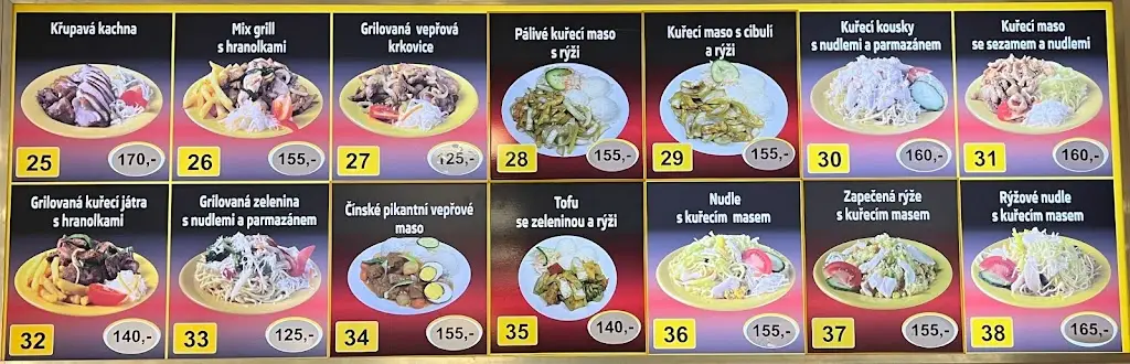 Menu_SEN fast food restaurant_Třinec_image_3