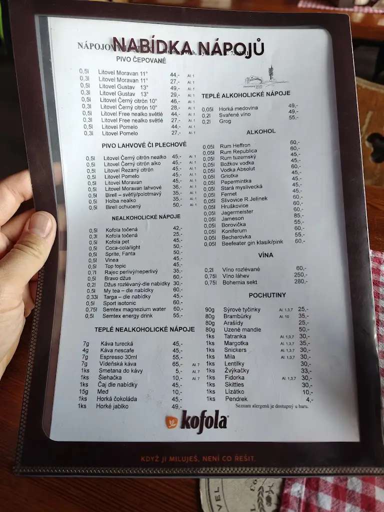 Menu_Javorový vrch chata_Třinec_image_2