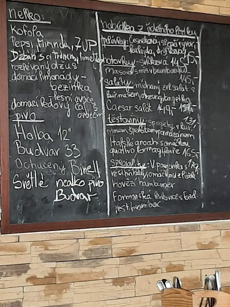 Menu_Restaurace a penzion u Kláry_Bludov_image_1