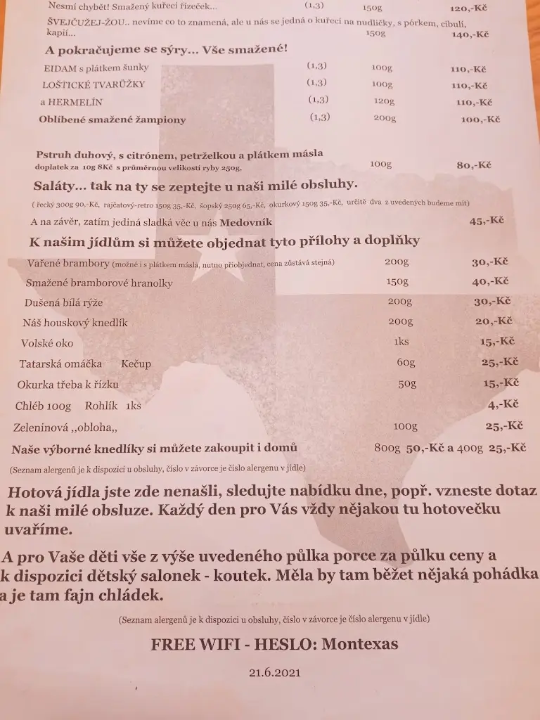 Menu_Restaurant MonTexas_Dolní Újezd_image_1