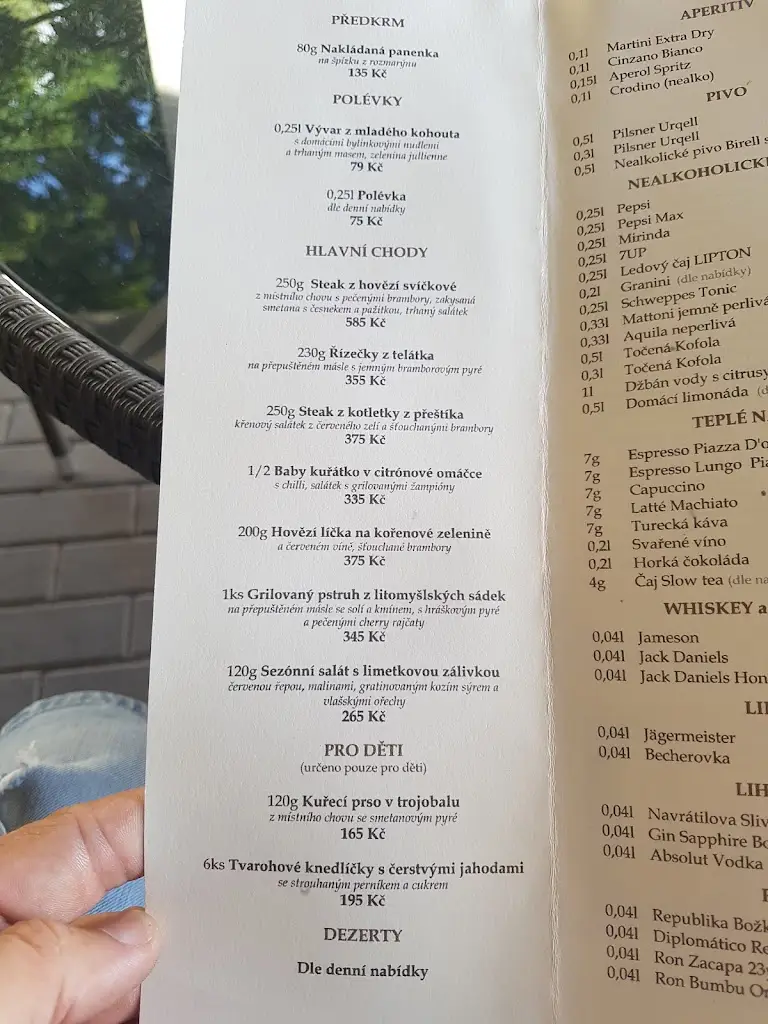 Menu_Restaurace a penzion U Zběhlíka_Dolní Újezd_image_4