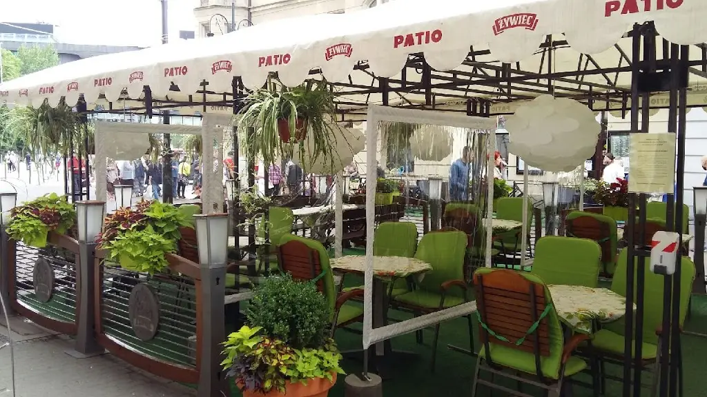 Patio restaurant in Katovice