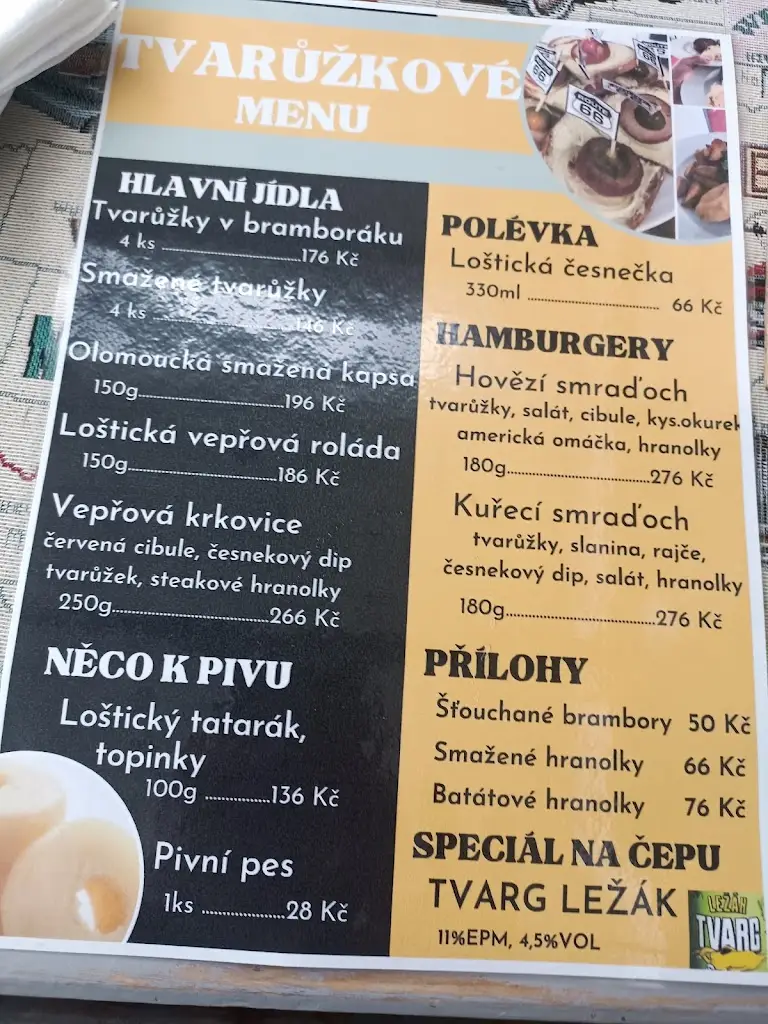 Menu_ROUTE 66 RESTAURANT_Dřevohostice_image_1