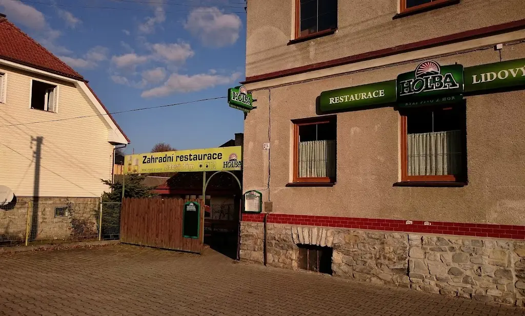 Lidový dům restaurant in Hanušovice