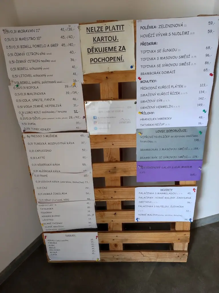 Menu_Lovecká chata_Horka nad Moravou_immagine_1