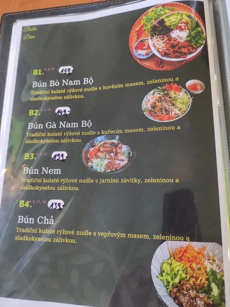 Menu_Bistro Đàm_Kojetín_immagine_3