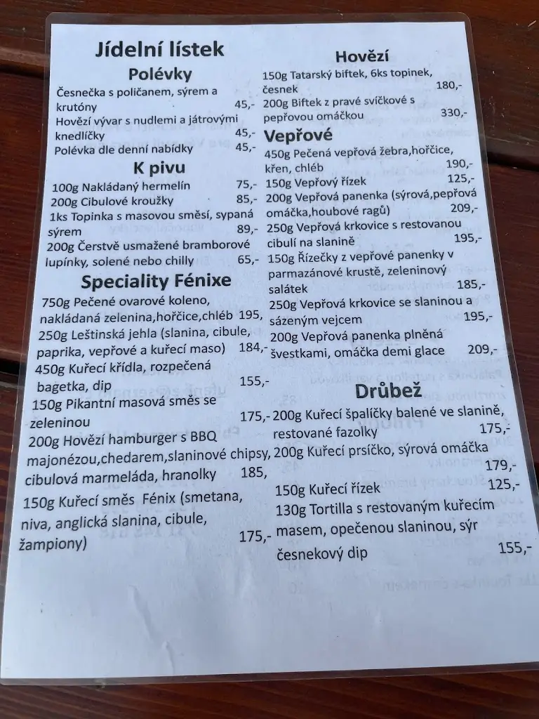 Menu_Restaurace U Fénixe_Leština_image_4