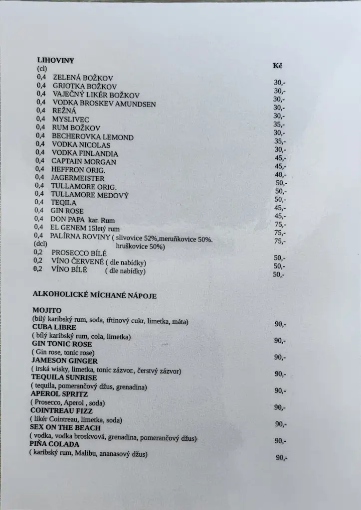 Menu_Bistro & Café Kouzlo_Konice_image_2