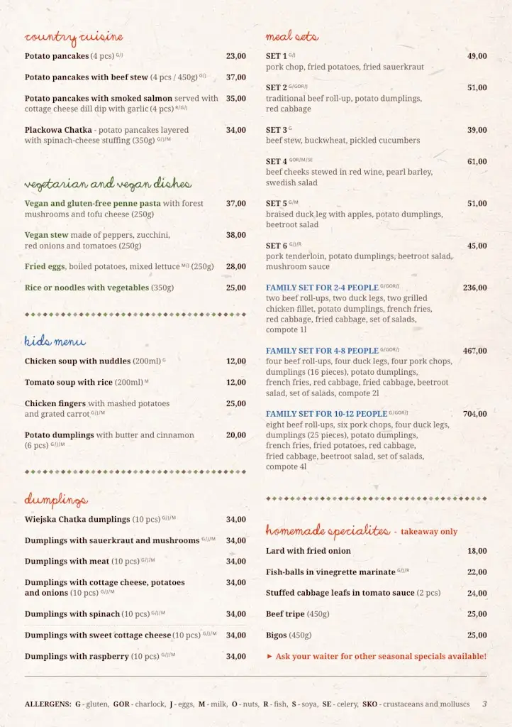 Menu_Wiejska Chatka_Katovice_image_4