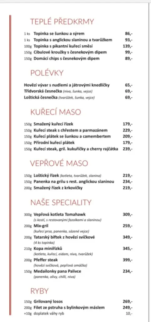 Menu_U Tří Zlatých Trojek_Litovel_image_2
