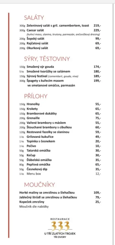 Menu_U Tří Zlatých Trojek_Litovel_image_3