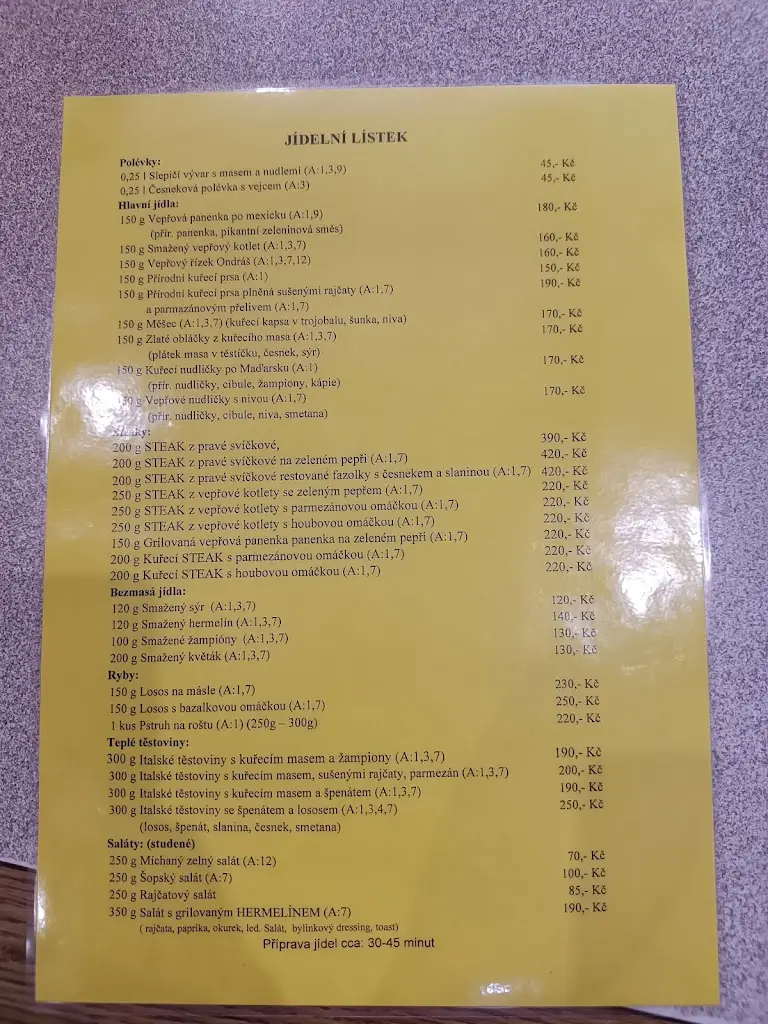 Menu_Restaurace u Marka_Lipník nad Bečvou_image_3