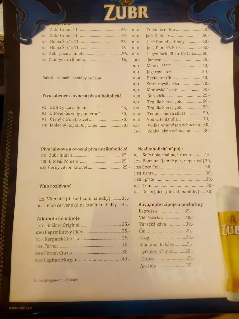 Menu_Pizzerie Na Bečvě_Lipník nad Bečvou_immagine_2