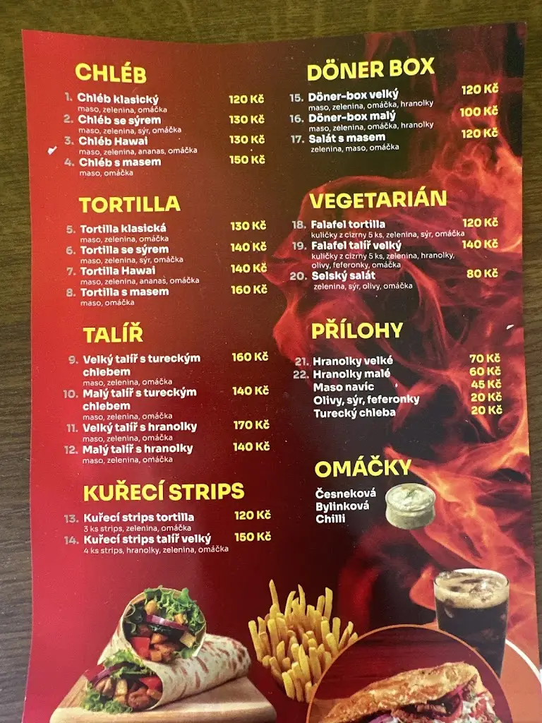 Menu_KEBAB LİPNİK_Lipník nad Bečvou_image_3
