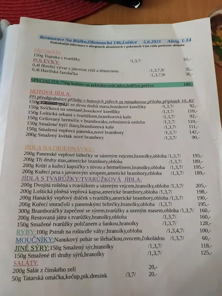 Menu_Restaurace Na Růžku_Loštice_image_3