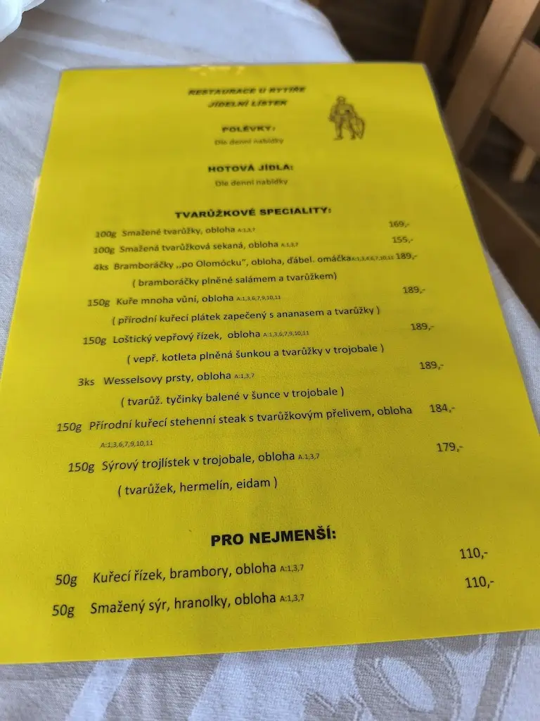 Jiří Štika restaurant in Loštice