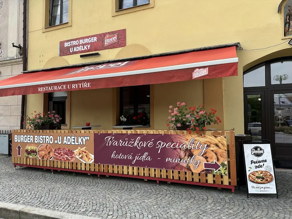 Pivnice U Rytíře restaurant in Loštice