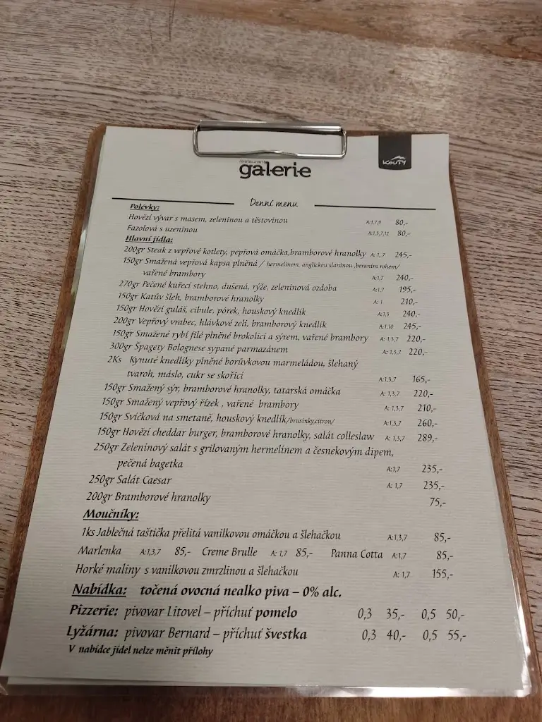 Menu_Restaurant Galerie_Loučná nad Desnou_image_3