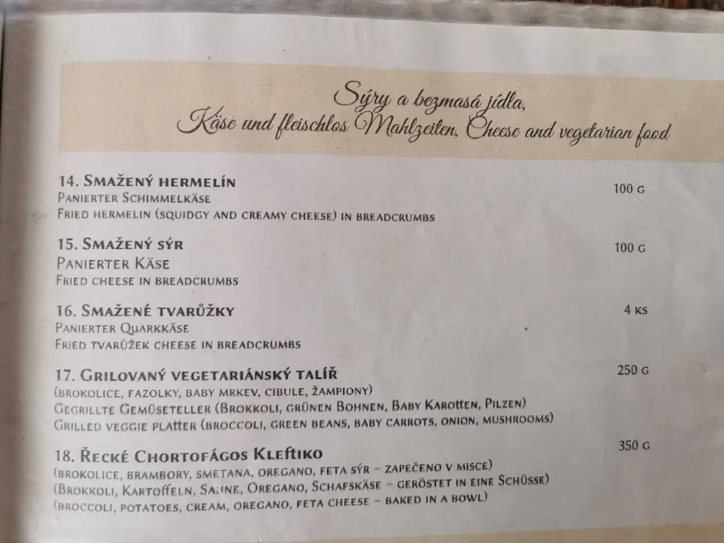 Menu_Hradební Restaurace Mohelnice_Mohelnice_image_1