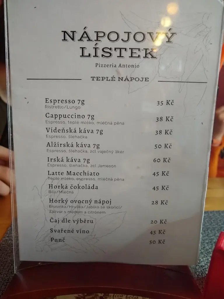 Menu_Pizzeria Antonio_Náměšť na Hané_image_1