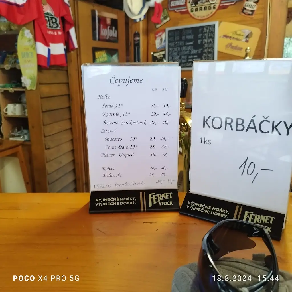 Menu_Koliba a Bistro U Čápa_Mostkovice_image_1