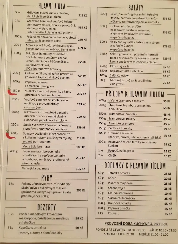 Menu_Koliba & Pivovar U Tří králů_Mostkovice_immagine_1