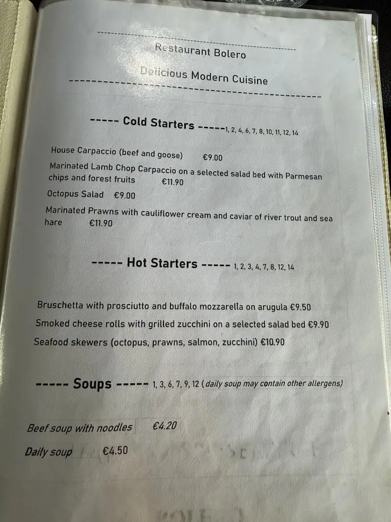 Menu_Restavracija Bolero_Náklo_image_4