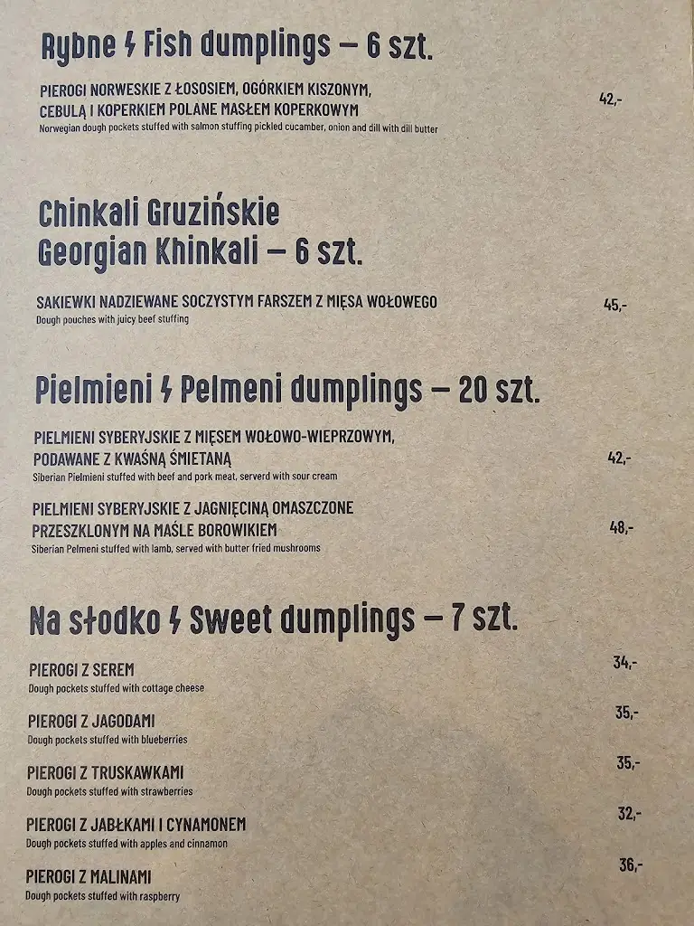 Menu_Pierogi Świata_Katovice_immagine_2