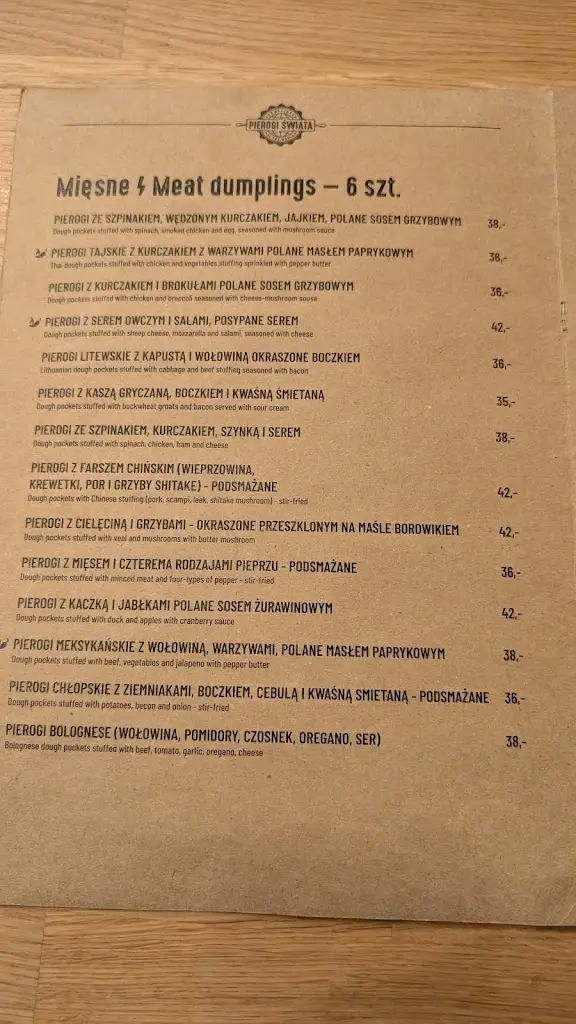 Menu_Pierogi Świata_Katovice_immagine_4