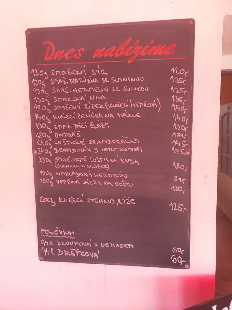 Menu_Pohostinství Pod Lipou_Náklo_image_1