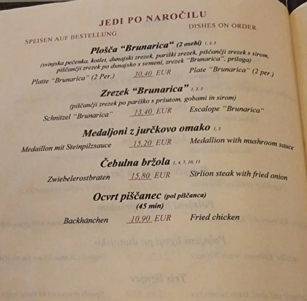 Menu_Gostilna Brunarica Štern_Náklo_image_2