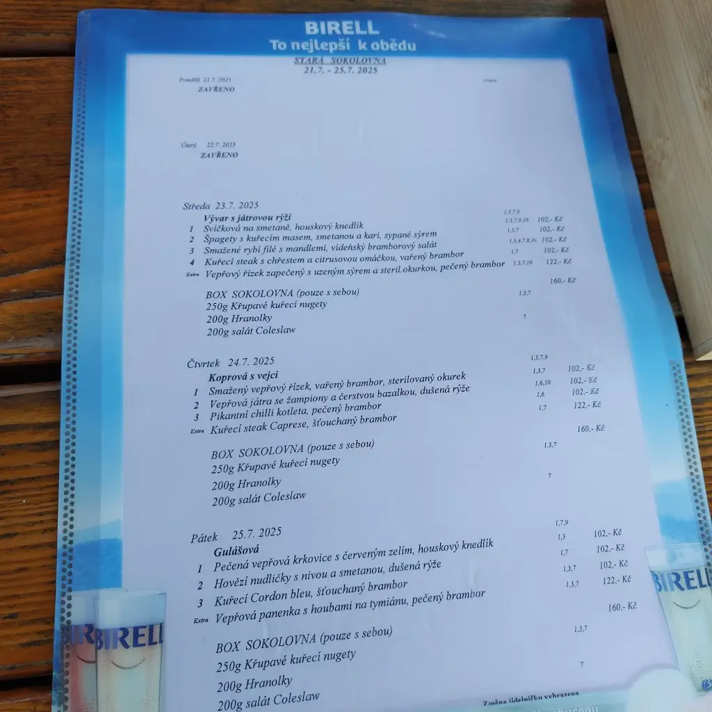 Menu_Stará Sokolovna_Okres Šumperk_image_1