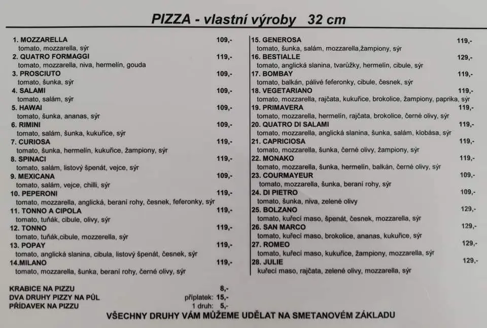 Menu_Pizza Bistro Iva_Ruda nad Moravou_image_2