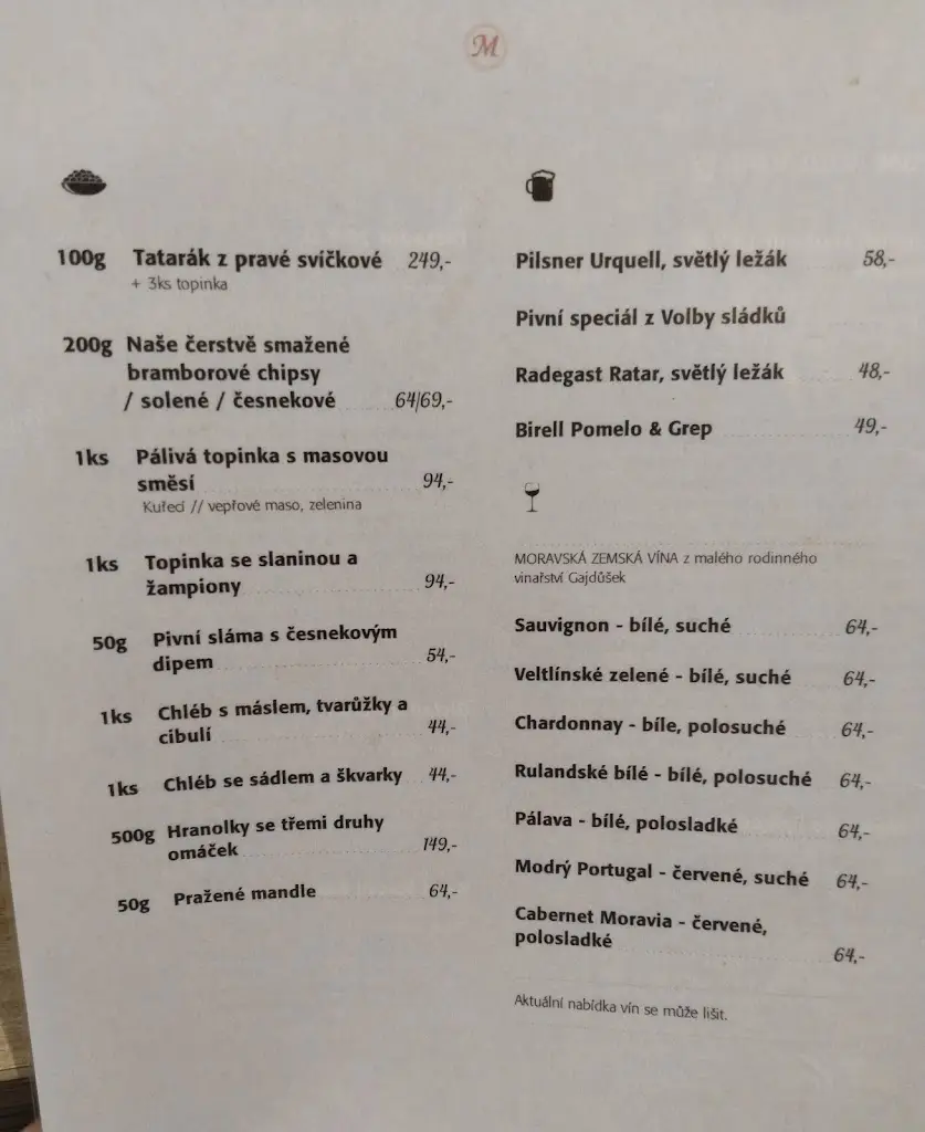 Menu_U Minářů_Slatinice_image_2