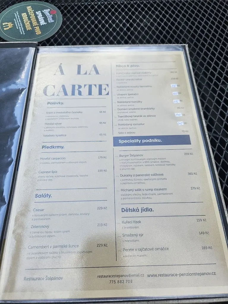 Menu_Restaurace ŠTĚPÁNOV_Štěpánov_image_2