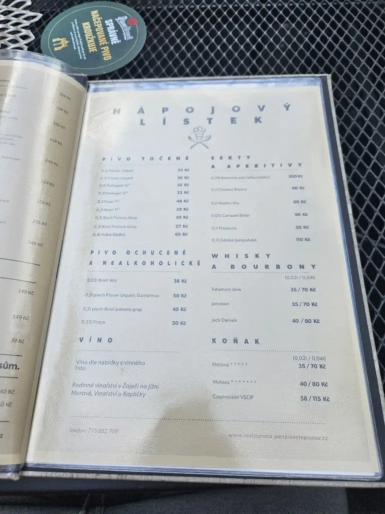 Menu_Restaurace ŠTĚPÁNOV_Štěpánov_image_3