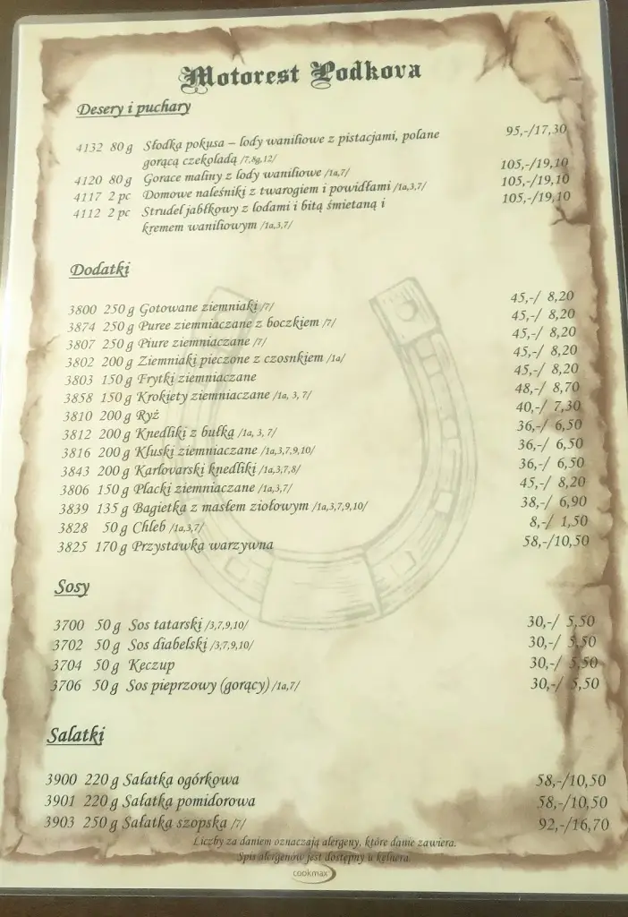 Menu_Motorest Podkova_Určice_image_3