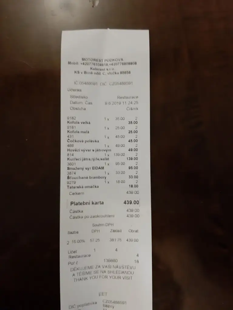 Lukáš Pitoňák_Motorest Podkova_Určice_review
