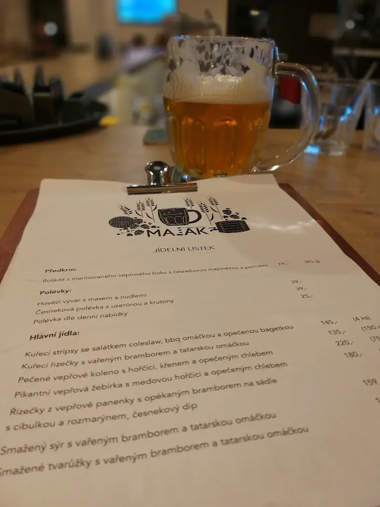 Menu_Restaurace Maják_Šternberk_image_1