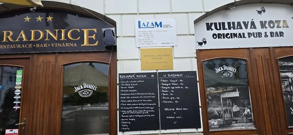 Menu_Kulhavá Koza - originál pub & bar_Uničov_immagine_2