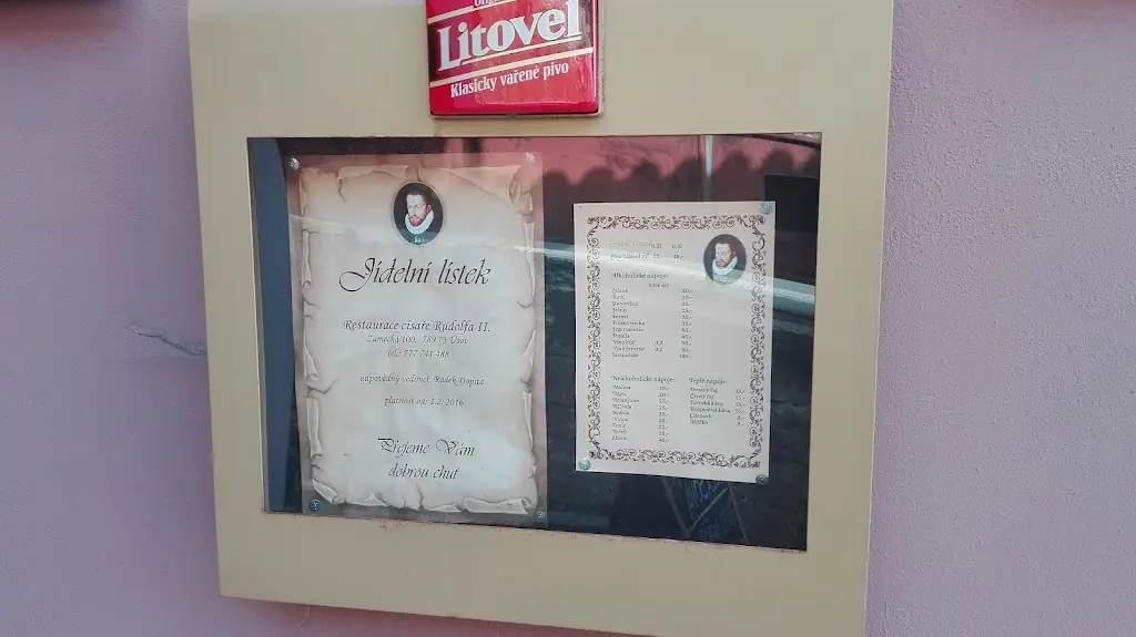 Menu_Restaurace U Císaře Rudolfa II._Úsov_image_1