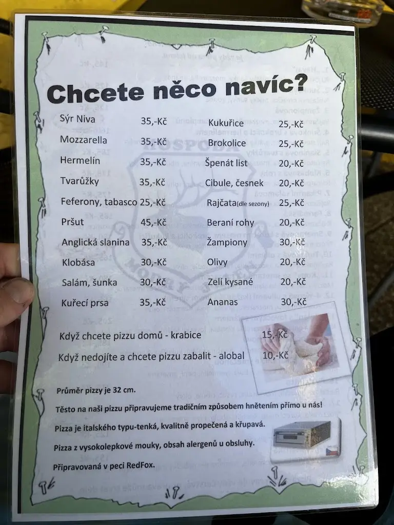 Menu_Restaurace & Penzion Modry Jelen_Vidnava_image_4