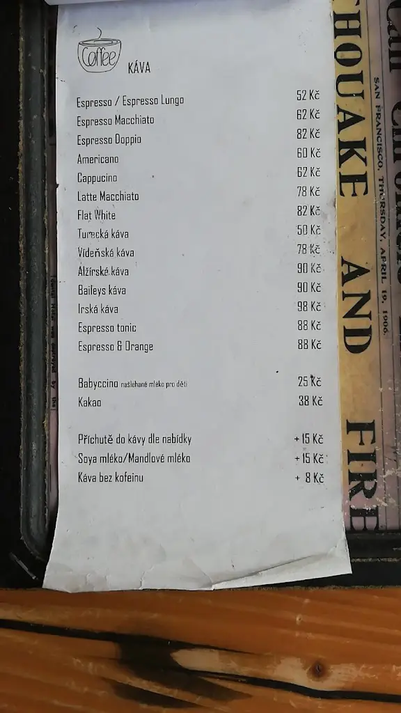 Menu_Kavárna Velká Bystřice_Velká Bystřice_image_2