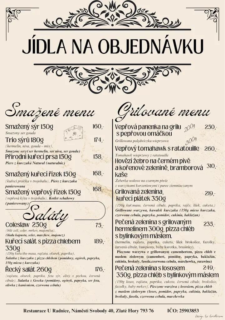 Menu_Restaurace U Radnice Zlaté Hory_Zlaté Hory_image_2