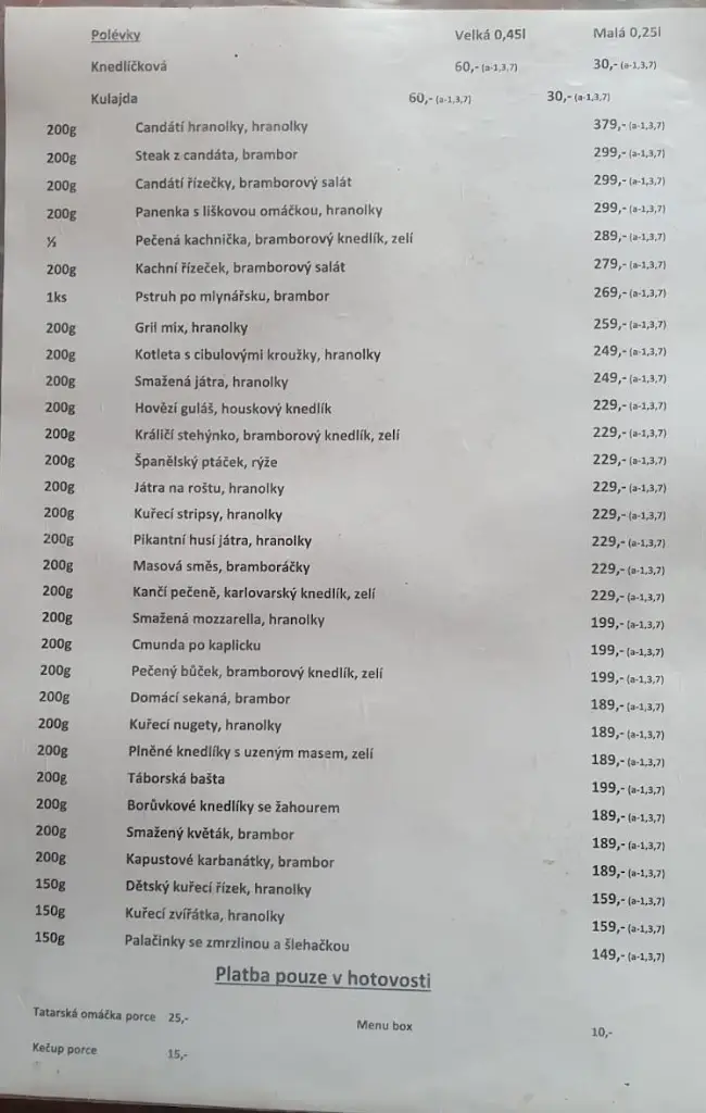 Menu_Hospůdka Na Kopečku_Lišov_image_2