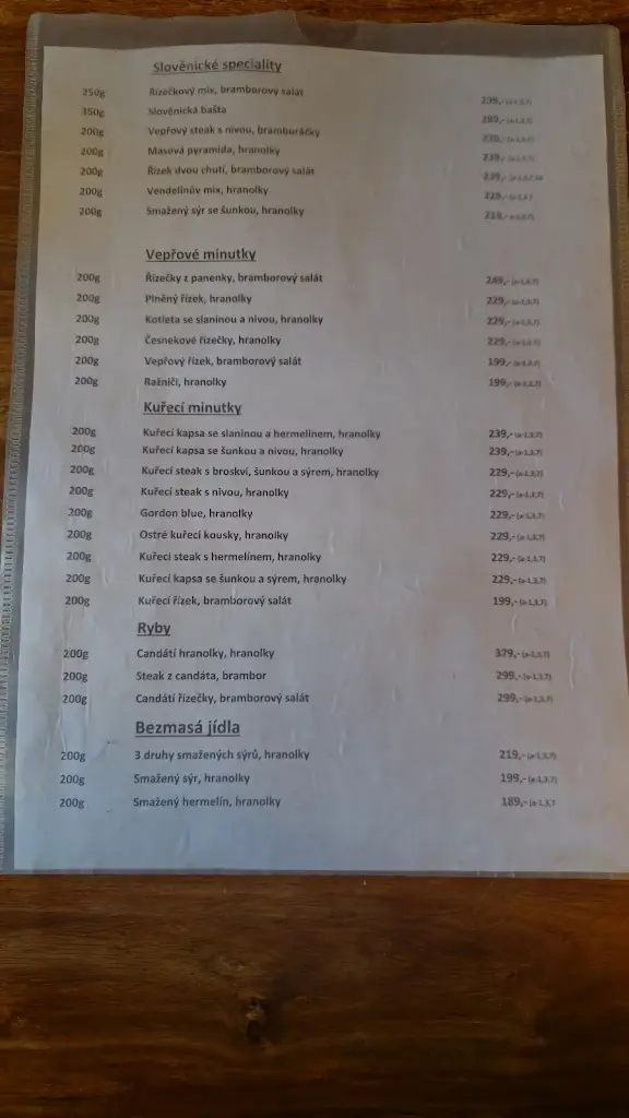 Menu_Hospůdka Na Kopečku_Lišov_image_4